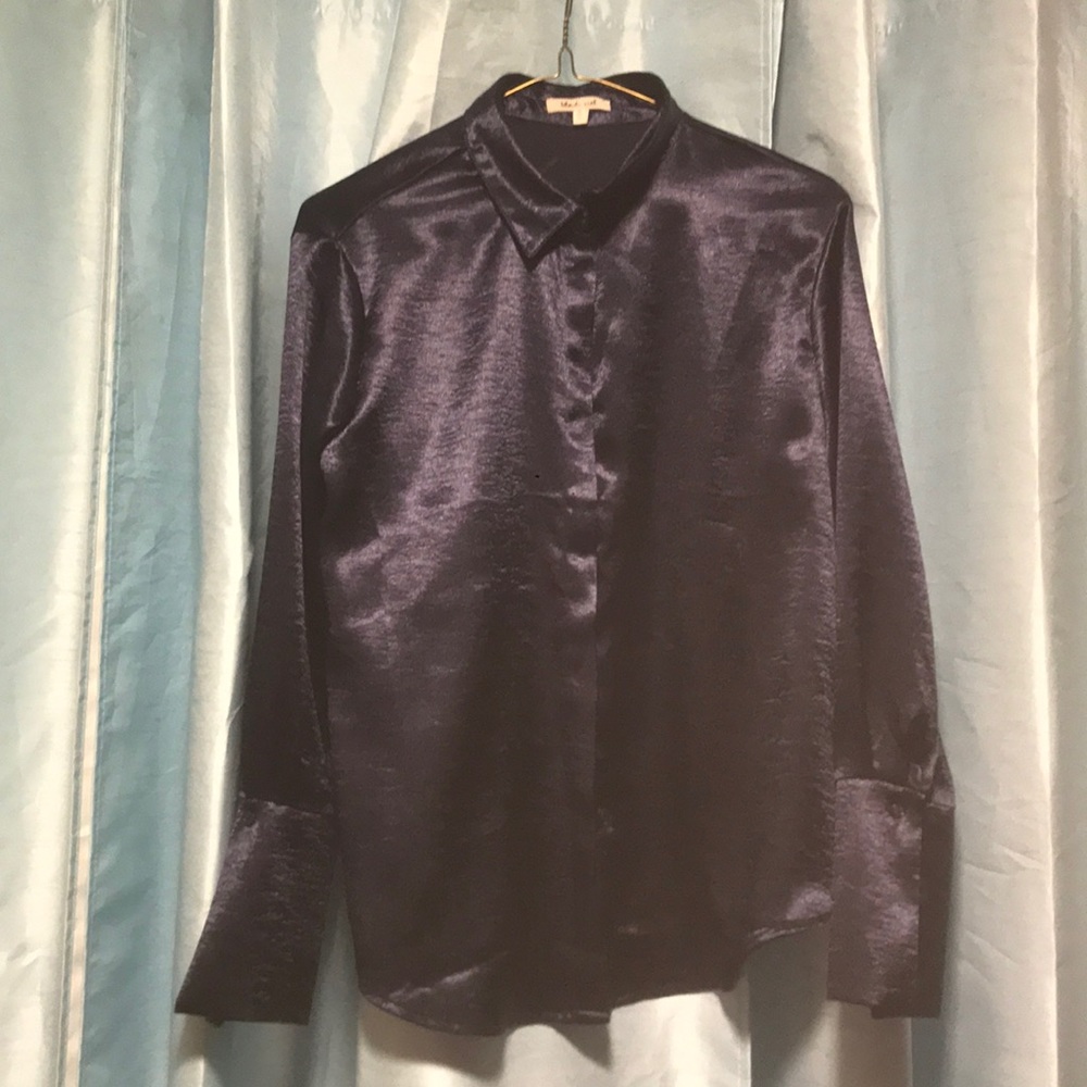 Deep navy, 100% poly, with embroidered back.